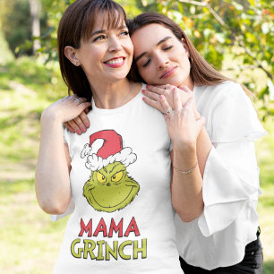 Camiseta Cómo el Grinch robó la Navidad   Mama Grinch
