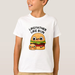 Camiseta Como el padre, como el bollo Chiste divertido de c