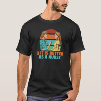 Camiseta Como enfermera trabajo hospital enfermería
