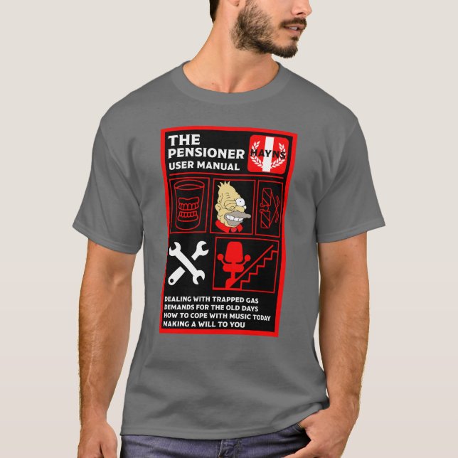Camiseta Cómo entender a los ancianos (Anverso)