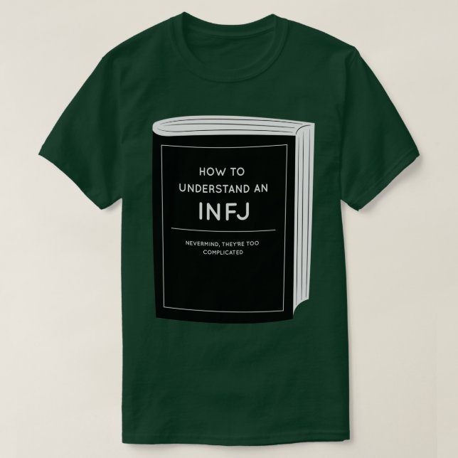 Camiseta Cómo entender un INFJ (Diseño del anverso)