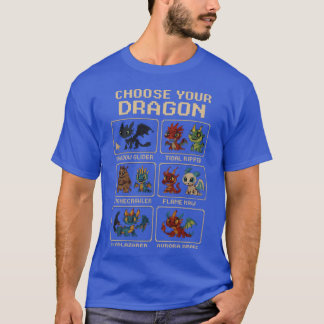 Camiseta Cómo entrenar a tu dragón versión de 16 bits chico