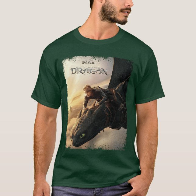 Camiseta Cómo entrenar a tu dragón vintage (Anverso)