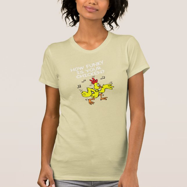 CAMISETA CÓMO ES ENRROLLADO ES SU POLLO, CÓMO ES FLOJO ES (Anverso)