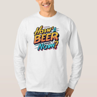 Camiseta ¿Cómo está el sonido de la cerveza? ¿Norm? Camiset