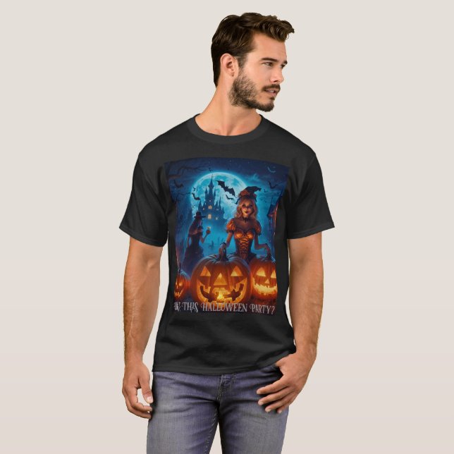 Camiseta Como esta fiesta de Halloween (Anverso completo)