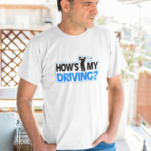 Camiseta Cómo está mi bollo de golf para conducir