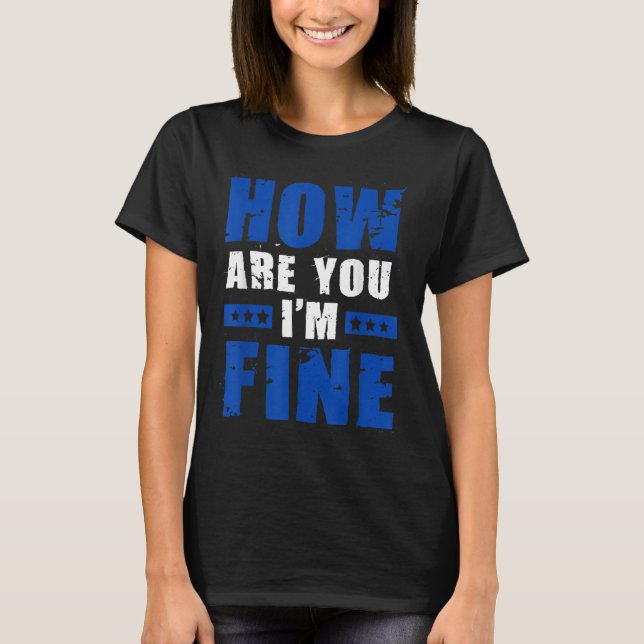Camiseta ¿Cómo Estás Concientizando Sobre La Salud Mental? (Anverso)