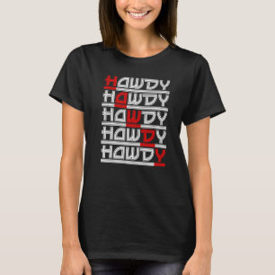 Camiseta Cómo estás Rodeo Occidental Retro Antiguo País Sur