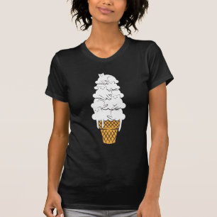 Camiseta ¿Como este helado? Regalo lindo del amante del