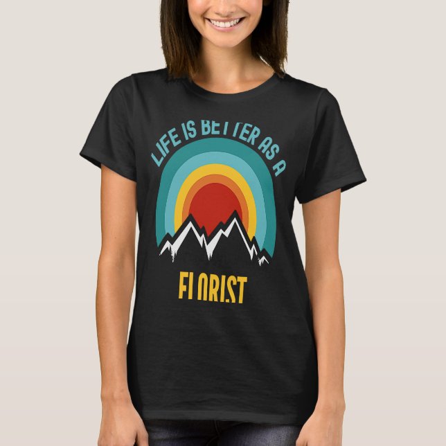 Camiseta Como florista (Anverso)