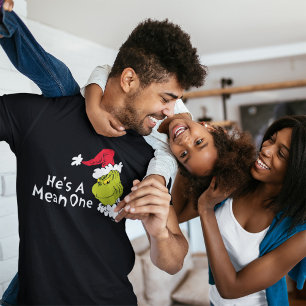Camiseta Cómo Grinch Stole Navidades Él es malo