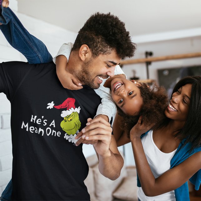 Camiseta Cómo Grinch Stole Navidades | Él es malo (Subido por el creador)