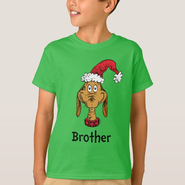 Camiseta Cómo Grinch Stole Navidades | Hermano Grinch (Anverso)