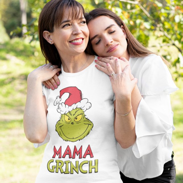 Camiseta Cómo Grinch Stole Navidades | Mama Grinch (Subido por el creador)