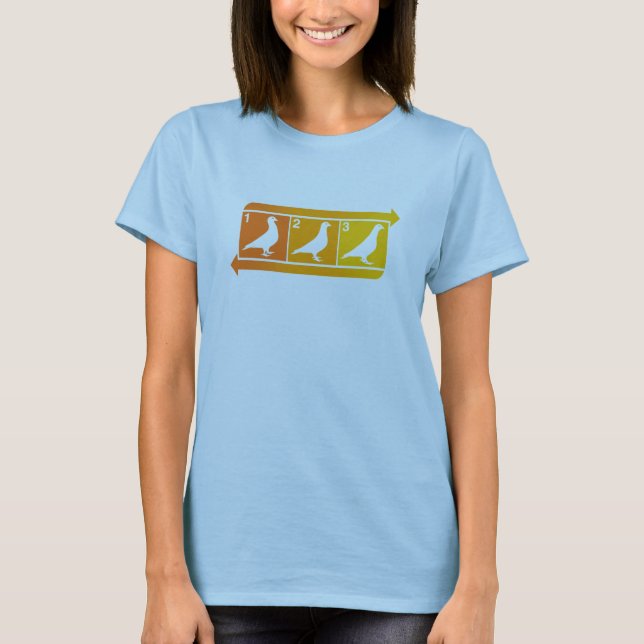 Camiseta Cómo hacer la paloma (Anverso)