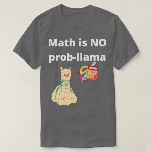 Camiseta Cómo Hacer Math Funny Cita Pegatina 3 (Diseño del anverso)