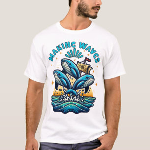 Camiseta Cómo hacer olas
