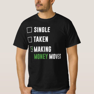 Camiseta Cómo hacer que el dinero se mude