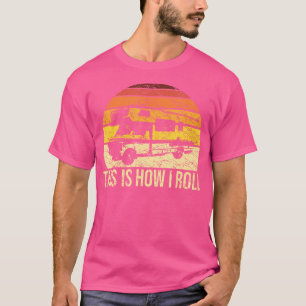 Camiseta Cómo hago el divertido Rv Camper Shirt Retro Campi