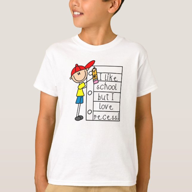 Camiseta Como hendidura del amor de la escuela (Anverso)