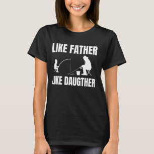 Camiseta Como hija como hijo pesca en hielo