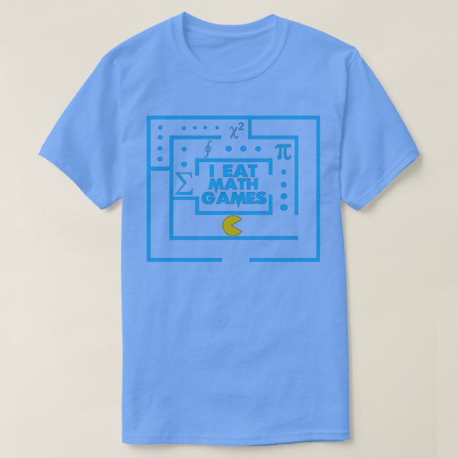 Camiseta Como juegos matemáticos (Diseño del anverso)