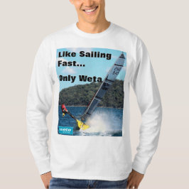 Camiseta ¡Como la navegación rápidamente - solamente de