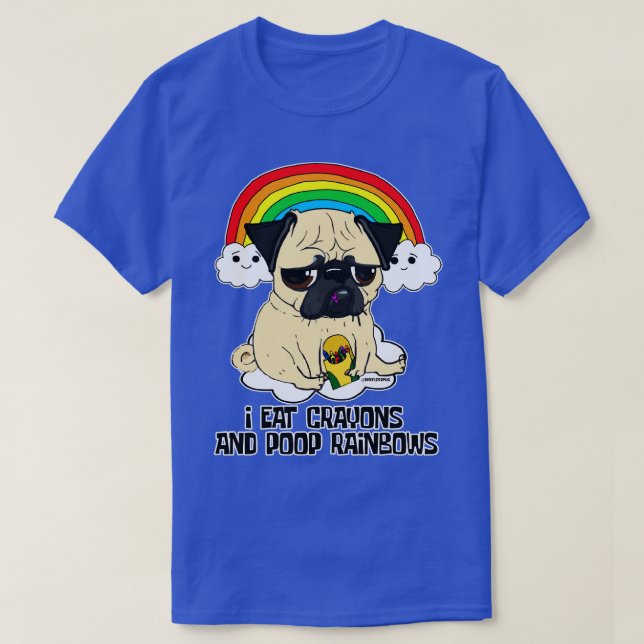 Camiseta Como lágrimas (Diseño del anverso)