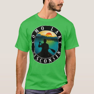Camiseta Como Lake Wisconsin Canoeing