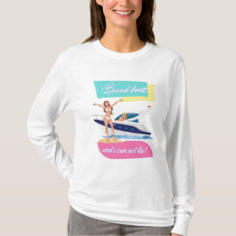 Camiseta como lancha rápida