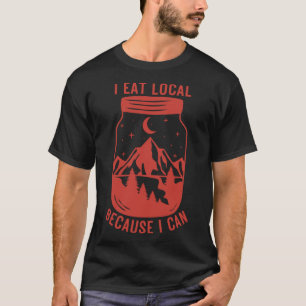 Camiseta Como local porque puedo enmascarar un frasco de Fa