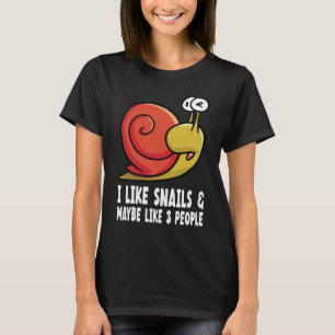 Camiseta como los caracoles con caracol