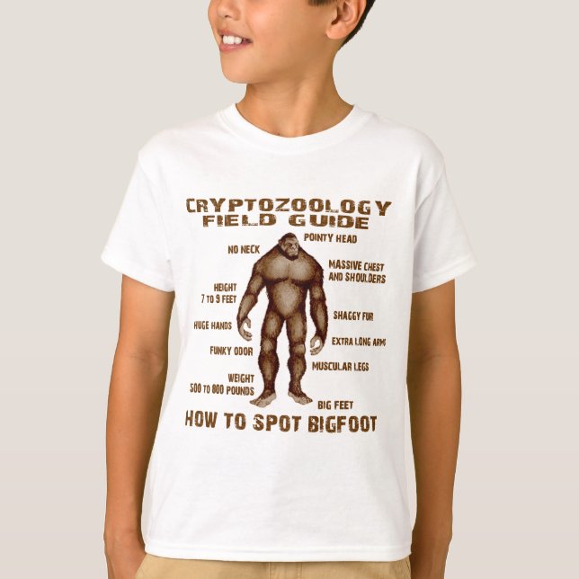 Camiseta CÓMO MANCHAR BIGFOOT - guía del campo del (Anverso)
