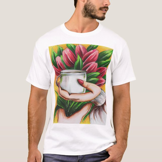 Camiseta cómo manejar lo frágil (Anverso)