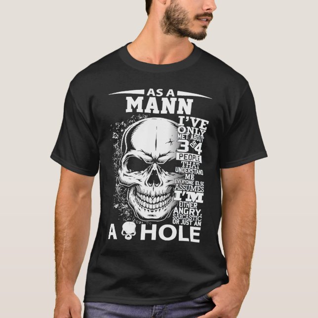 Camiseta Como MANN solamente he conocido a unas 3 o 4 perso (Anverso)