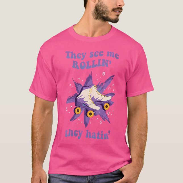 Camiseta ¿Cómo Me Ven Rollin? (Anverso)
