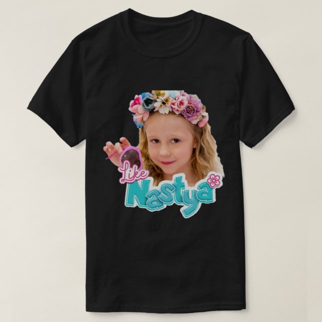 Camiseta como Nastya (Diseño del anverso)