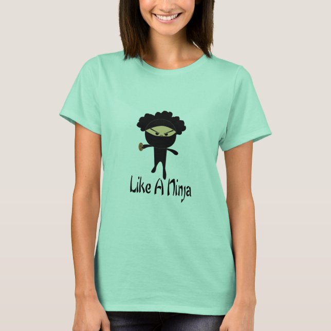 Camiseta Como Ninja (Anverso)