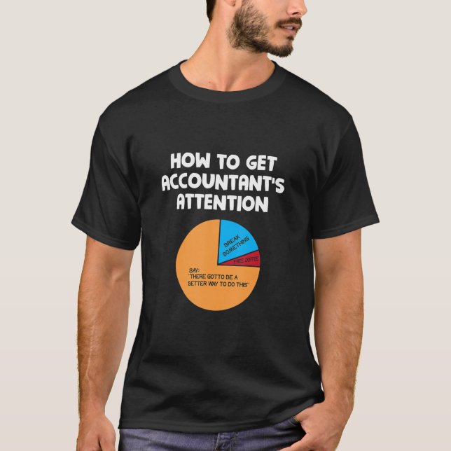 Camiseta Cómo obtener un regalo de gráfico de atención de c (Anverso)