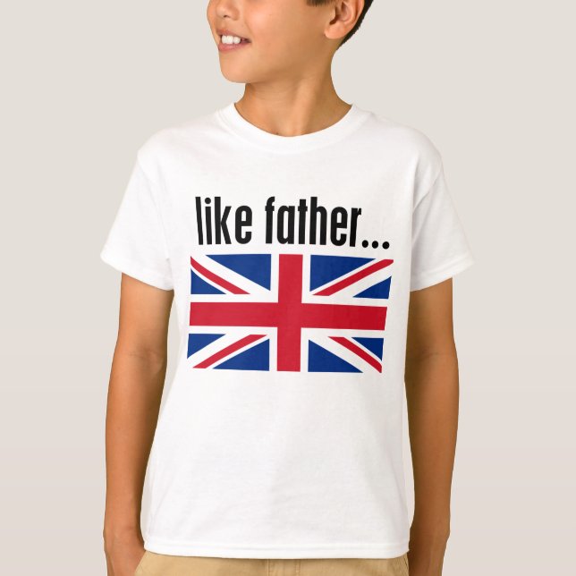 Camiseta Como padre… (Anverso)