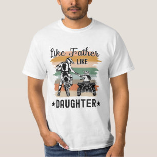 Camiseta Como padre, hija