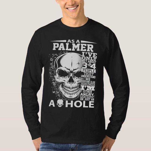 Camiseta Como PALMER solamente he conocido a unas 3 o 4 per (Anverso)