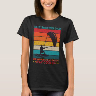 Camiseta Como papá normal excepto kit de kitesurf muy frío