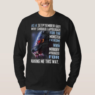 Camiseta Como Persona De Septiembre, ¿Por Qué Debería Discu