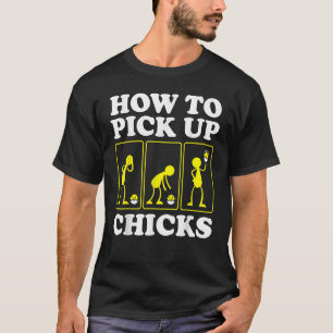 Camiseta Cómo recoger a chicles sarcástico hombre de Chiste