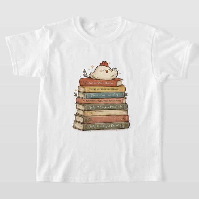 Camiseta Cómo relajarse como una gallina (Distribución)
