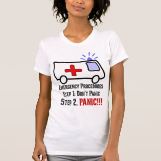Camiseta Cómo responden los paramédicos a su emergencia