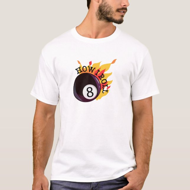 Camiseta Cómo ruedo (Anverso)