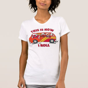 Camiseta Cómo ruedo el minivan de la mamá